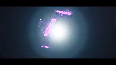 闪光粒子燃烧汇聚LOGO演绎AE模板视频的预览图